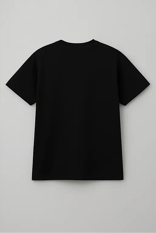 Plain Oversized T-Shirt – Black