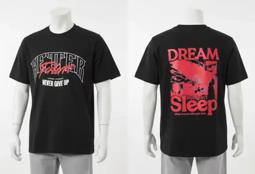 NEVER GIVE UP – Oversized Tees - Unisex