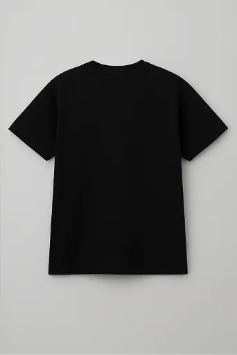 Plain Oversized T-Shirt – Black
